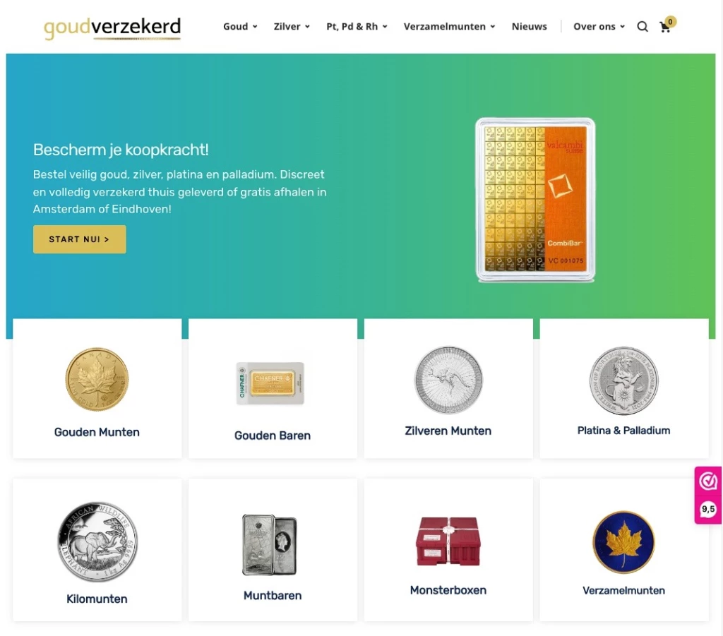Goudverzekerd screenshot