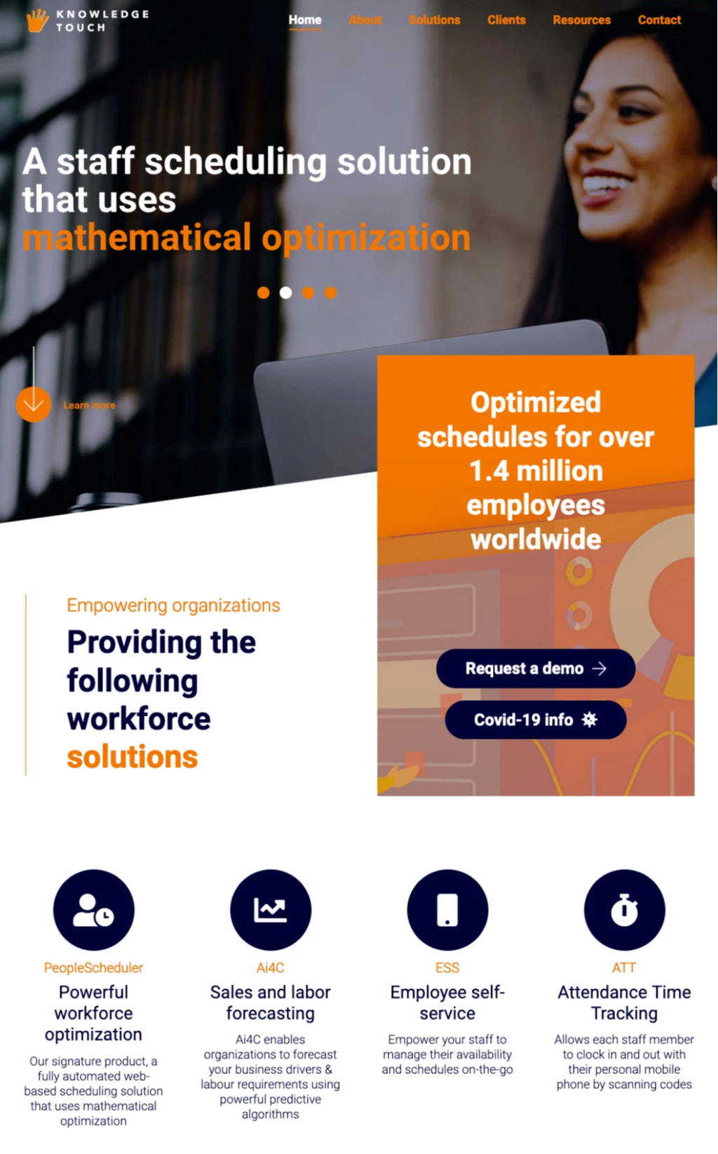 Knowledge Touch screenshot